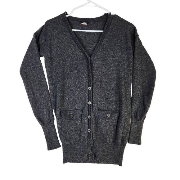 J. Crew Sweaters - J. Crew Women’s Merino Cardigan Gray Small